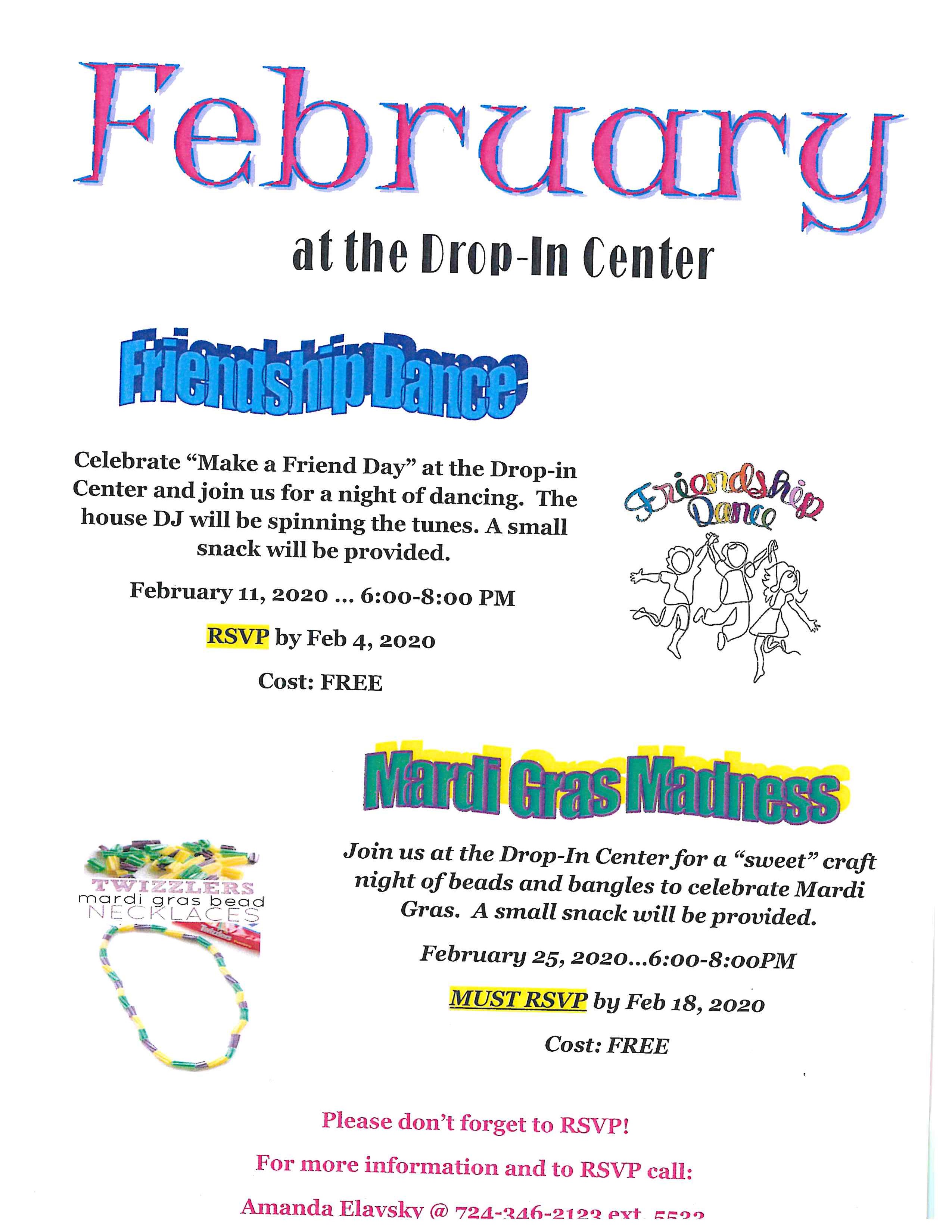 DropIn / Recreation Center Diversifeid Family Services