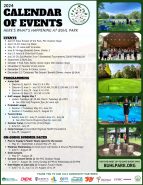 Buhl Park Calendar of Events